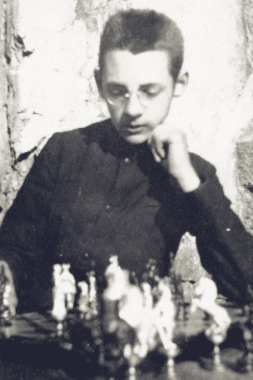 Hans Urs von Balthasar en los años de formación secundaria.